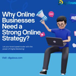 Strong online strategy for business growth
